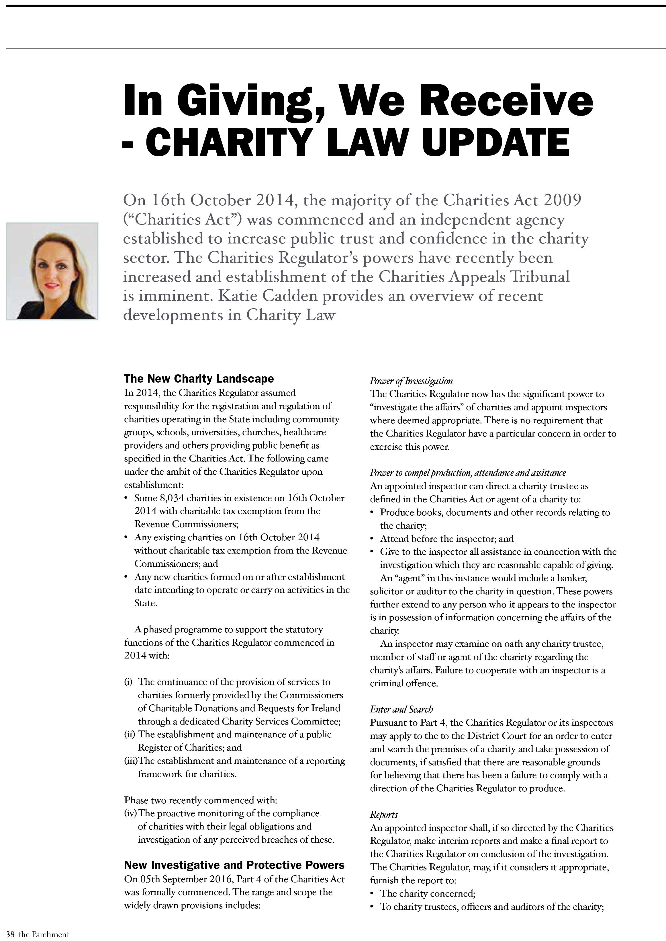 parchment-charities-act