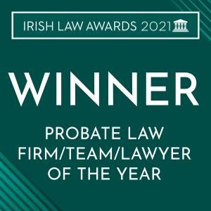 P. O'Connor & Son solicitors winner of Probate Law Firm of the year 2021